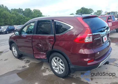 2015 Honda Cr-V Ex-L из США, поврежденный, VIN 5J6RM4H73FL040031